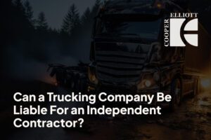 Can a Trucking Company Be Liable For an Independent Contractor?